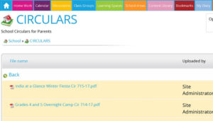 Here are all the Circulars.