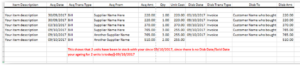 Quickbooks Stock Ageing Report Workaround